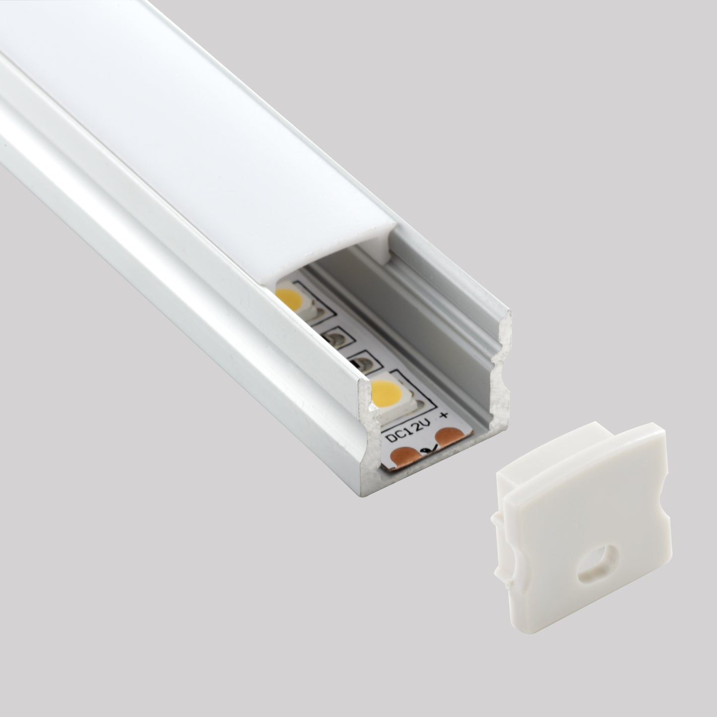 Aluminium Profile Silver-RHEALP004-R