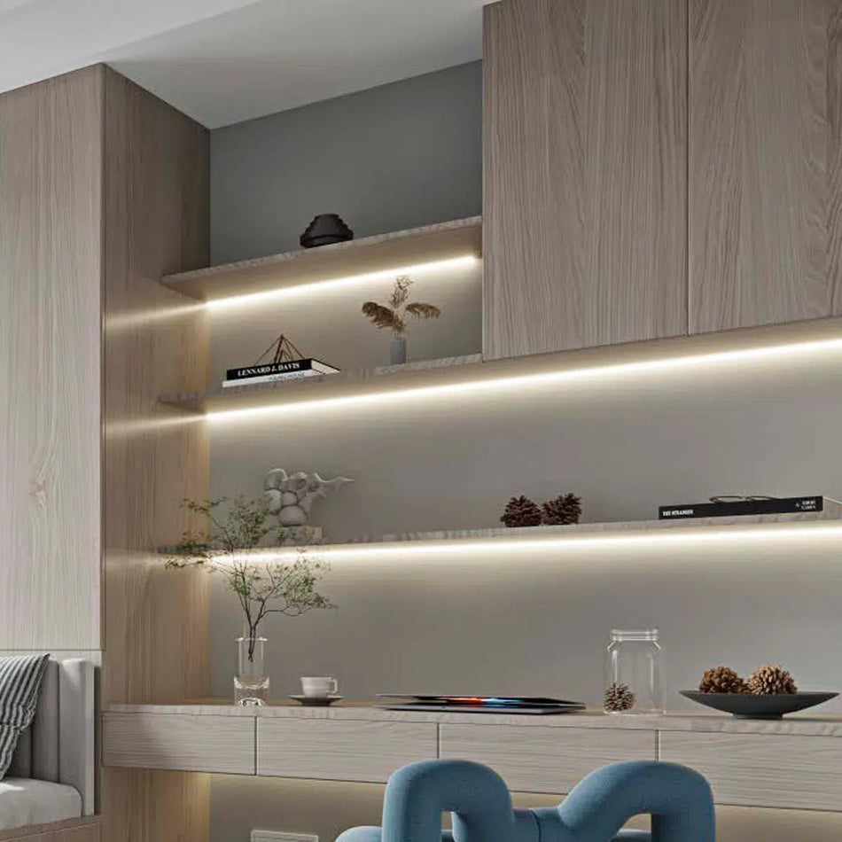 The RLL-560-Y1909 Cabinetry Profile Lighting - minimalist design and functional illumination, enhancing the elegance and practicality of modern interiors
