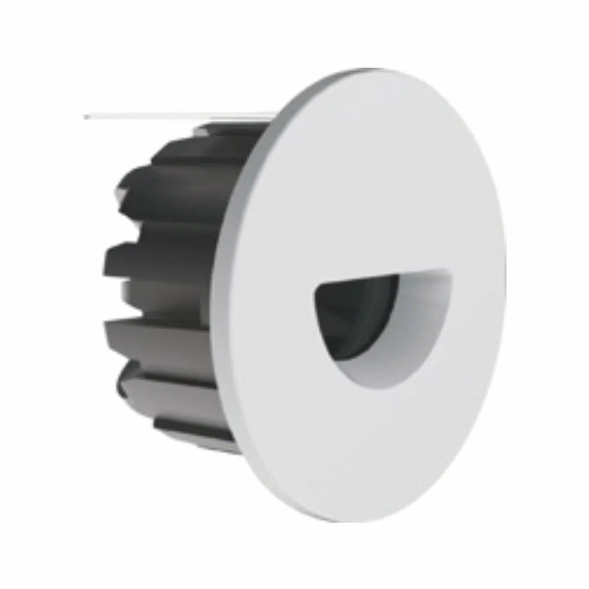 Compact LED corner light to highlight an interior wall niche