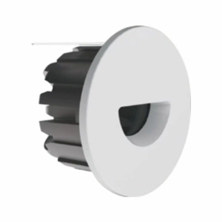 Compact LED corner light to highlight an interior wall niche