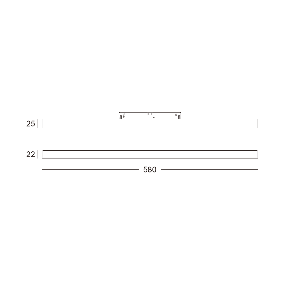  Sleek, energy-efficient lighting fixture designed for residential, commercial, and hospitality spaces. 