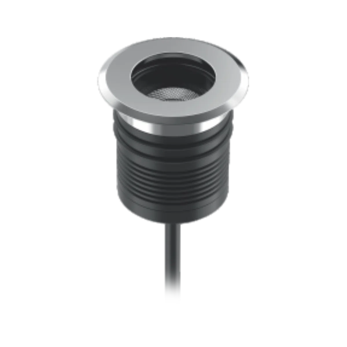 EST-UPL520102A LED inground light illuminating a garden pathway