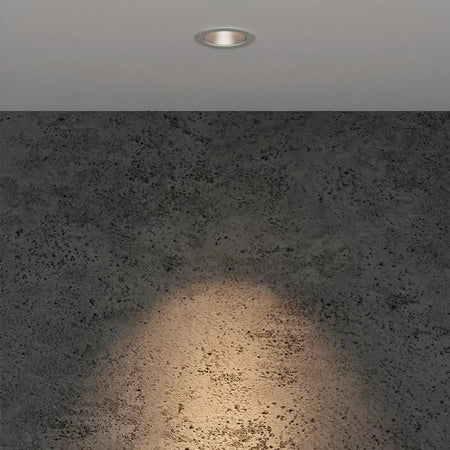 The FS1269A‑15 features a die-cast aluminium trimless bezel and IP44 rating, delivering clean recessed accent lighting for interior design applications.
