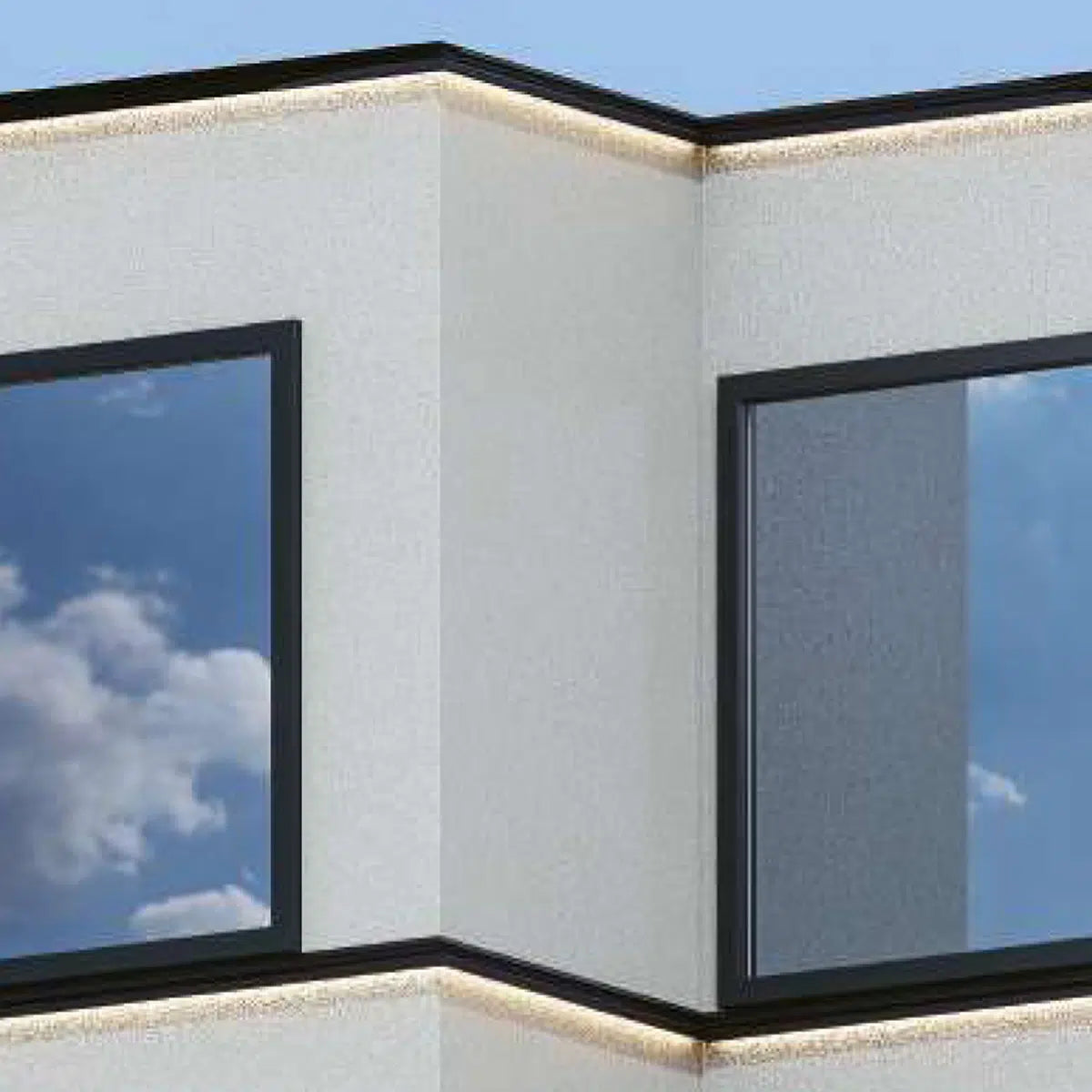 Rain Water Drain Pipe Profile Lighting RHEALP236
