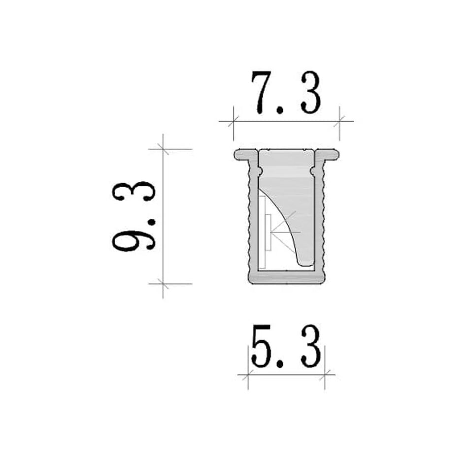 Sleek Furniture Profile Lighting RLL 521-Y0709