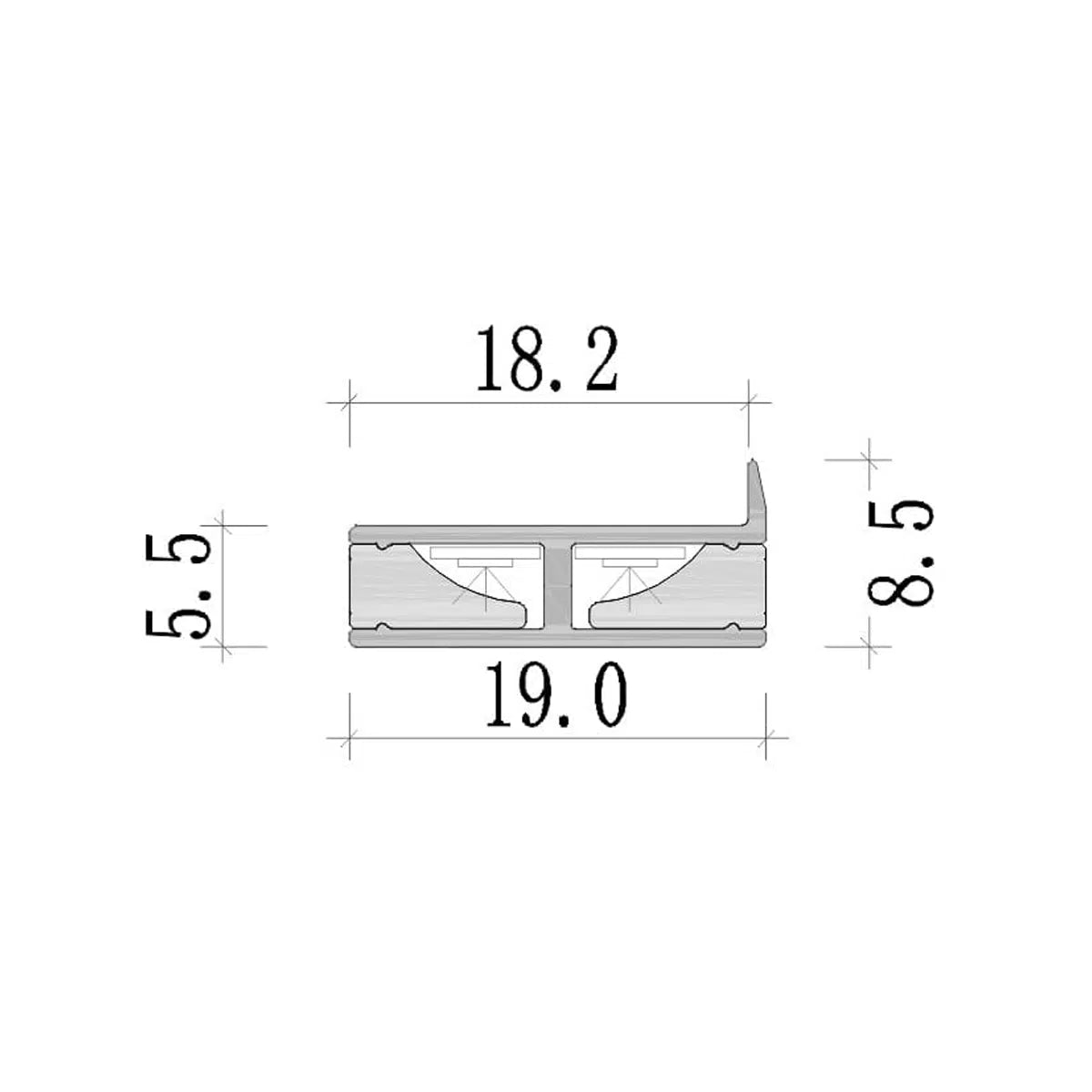 RLL-560-Y1909 provides sleek and discreet illumination for cabinet interiors