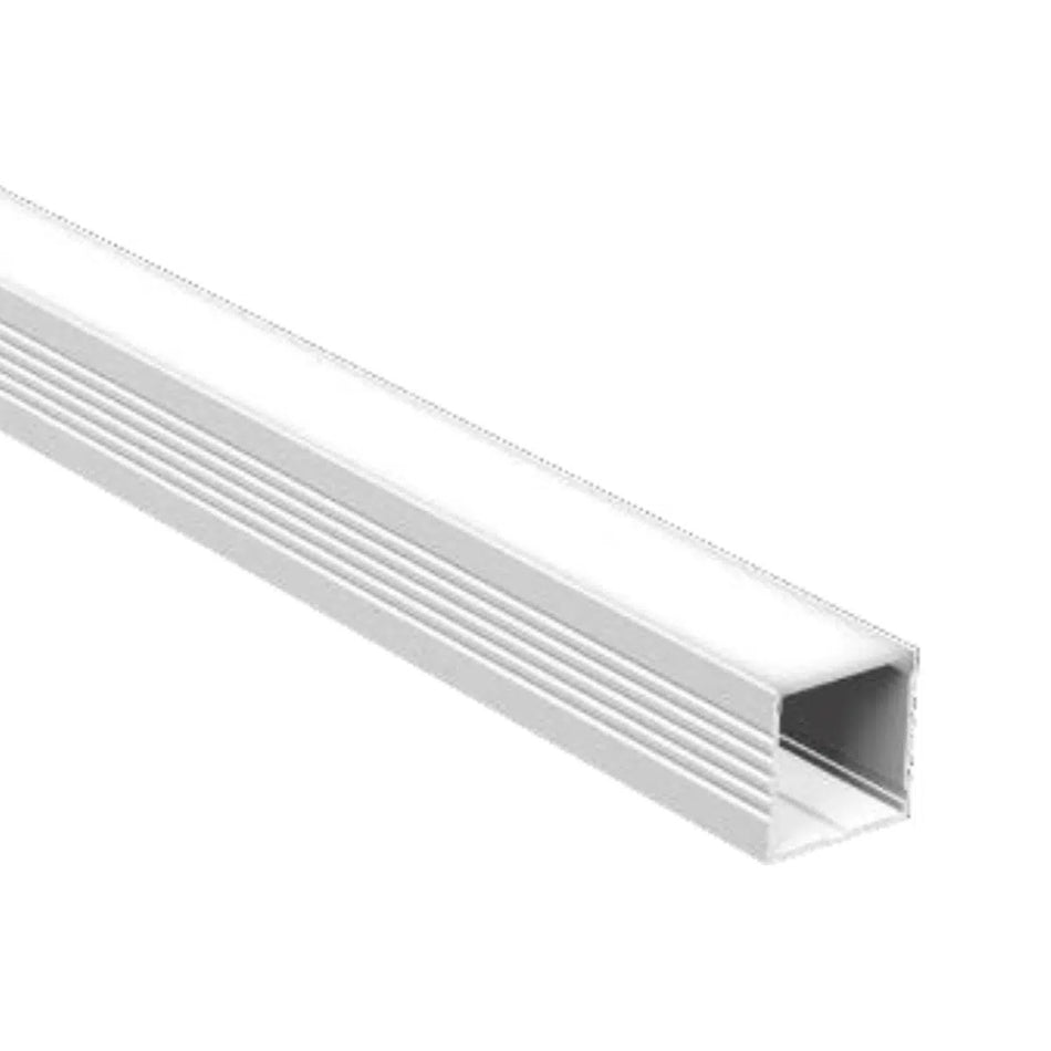 RLL-627-M3535 LED profile light, demonstrating its application in providing stylish and functional illumination in a contemporary interior.