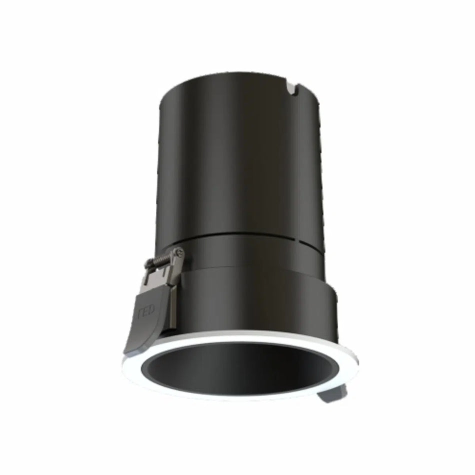 EST‑2.5EB‑18 compact trimless recessed LED downlight illuminated ceiling